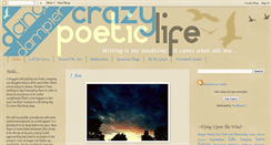 Desktop Screenshot of crazypoeticlife.com
